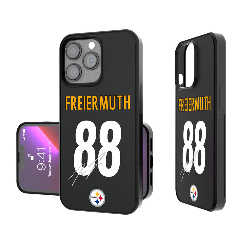 Pat Freiermuth Pittsburgh Steelers 88 Ready iPhone Bump Phone Case