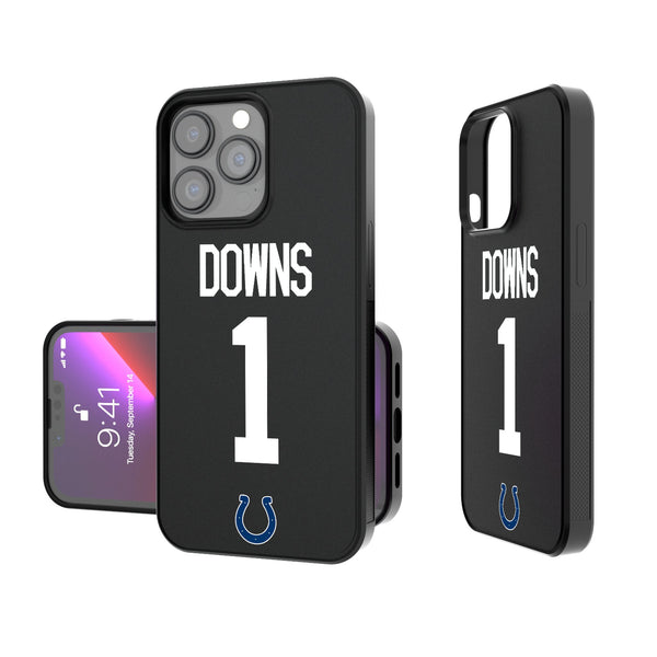 Josh Downs Indianapolis Colts 1 Ready iPhone Bump Phone Case