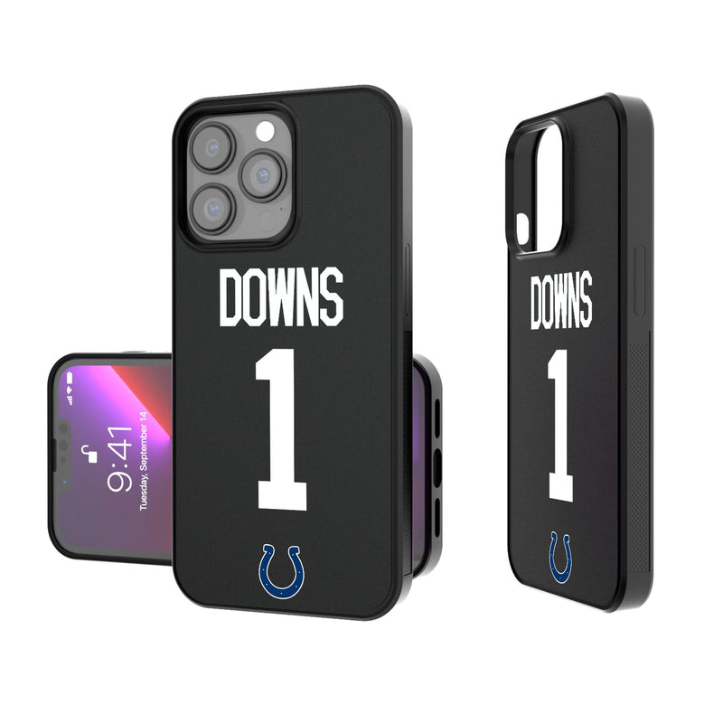 Josh Downs Indianapolis Colts 1 Ready iPhone Bump Phone Case