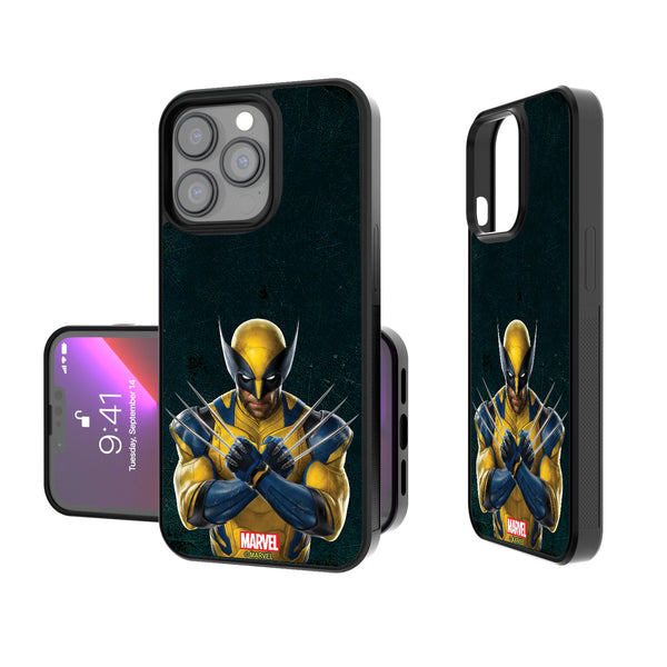 Marvel Deadpool Wolverine Badge iPhone Bump Phone Case