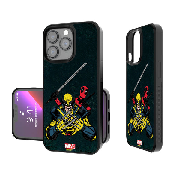 Marvel Deadpool Wolverine Badge iPhone Bump Phone Case