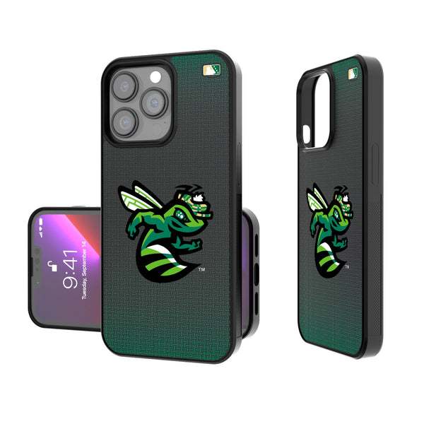 Augusta GreenJackets Linen iPhone Bump Phone Case