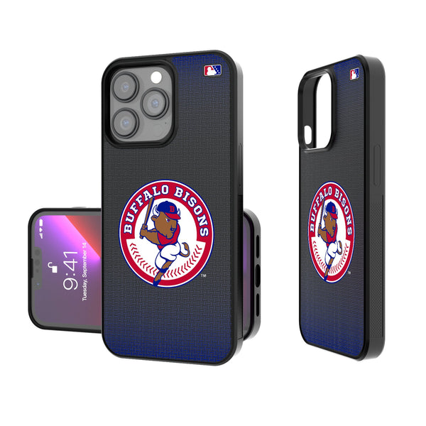 Buffalo Bisons Linen iPhone Bump Phone Case