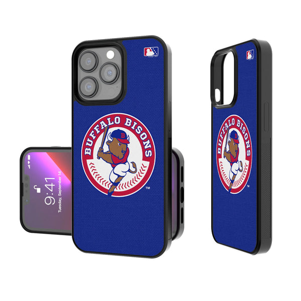 Buffalo Bisons Solid iPhone Bump Phone Case