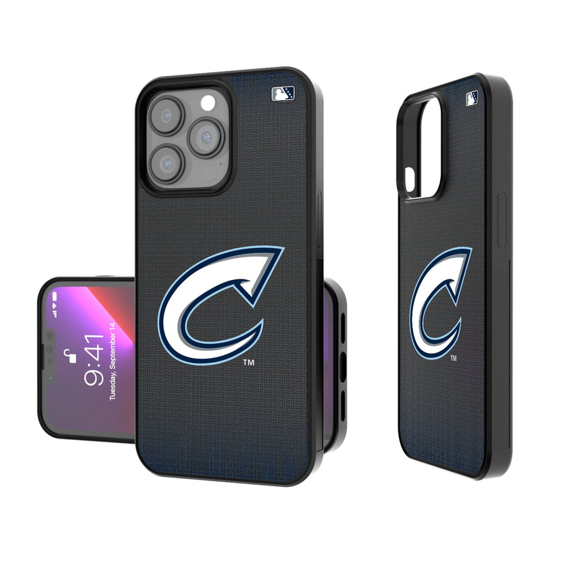 Columbus Clippers Linen iPhone Bump Phone Case