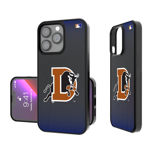 Durham Bulls Linen iPhone Bump Phone Case