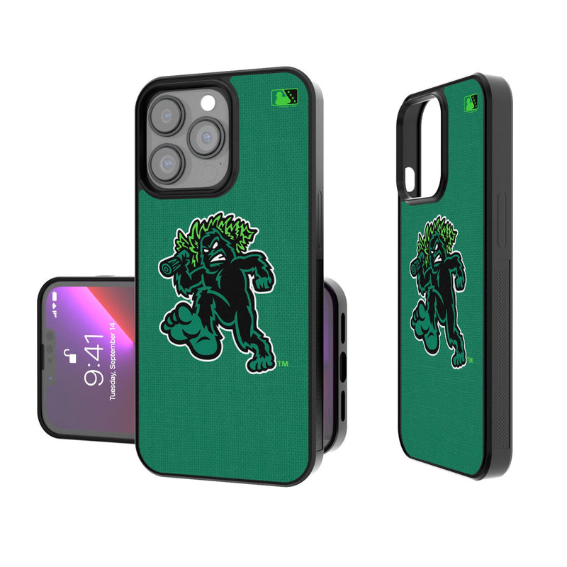 Eugene Emeralds Solid iPhone Bump Phone Case