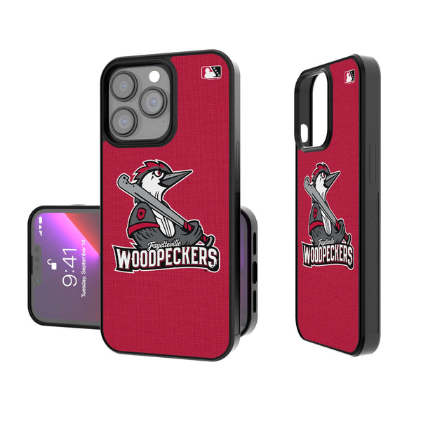 Fayetteville Woodpeckers Solid iPhone Bump Phone Case