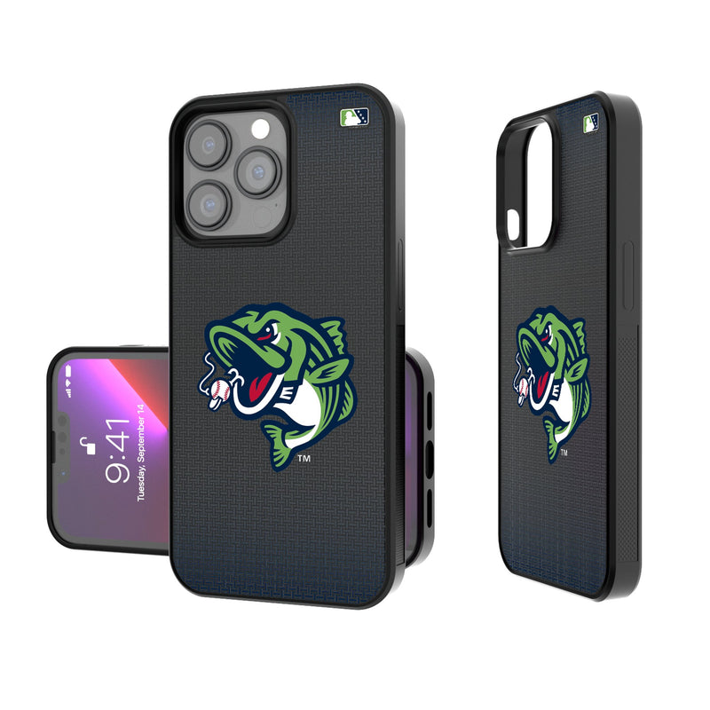 Gwinnett Stripers Linen iPhone Bump Phone Case