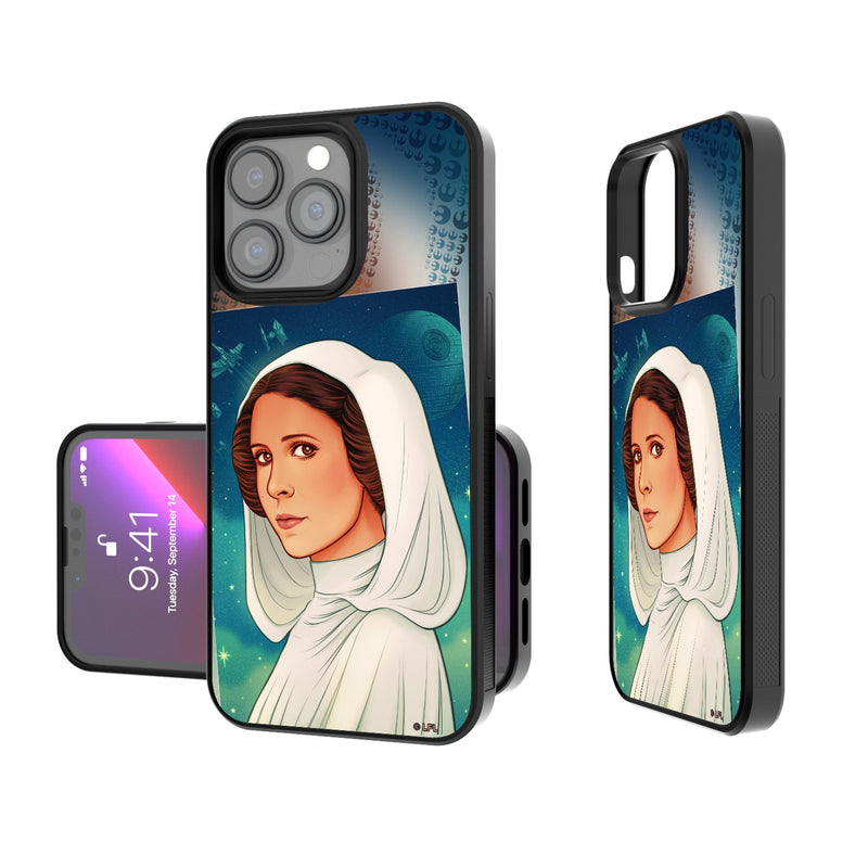 Star Wars Princess Leia Organa Portrait iPhone Bump Phone Case