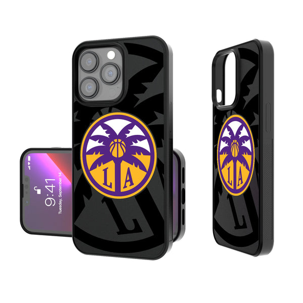 Los Angeles Sparks Monocolor Tilt iPhone Bump Phone Case