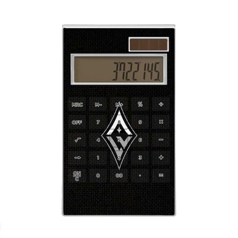 Las Vegas Aces Solid Desktop Calculator