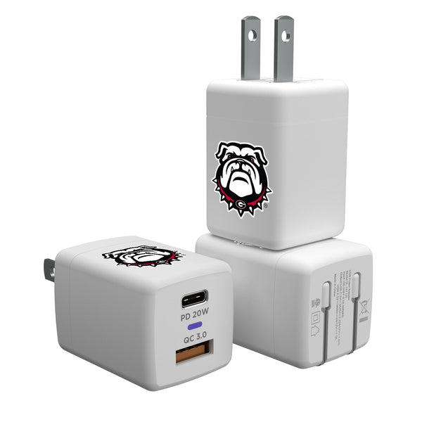 University of Georgia Bulldogs Uga Insignia USB A/C Charger