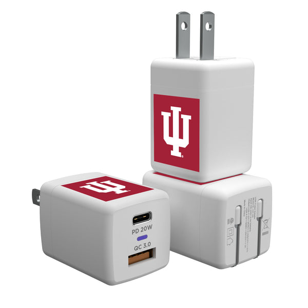 Indiana University Hoosiers Insignia USB A/C Charger