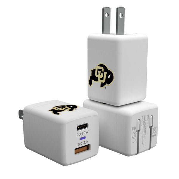 University of Colorado Buffaloes Insignia USB A/C Charger