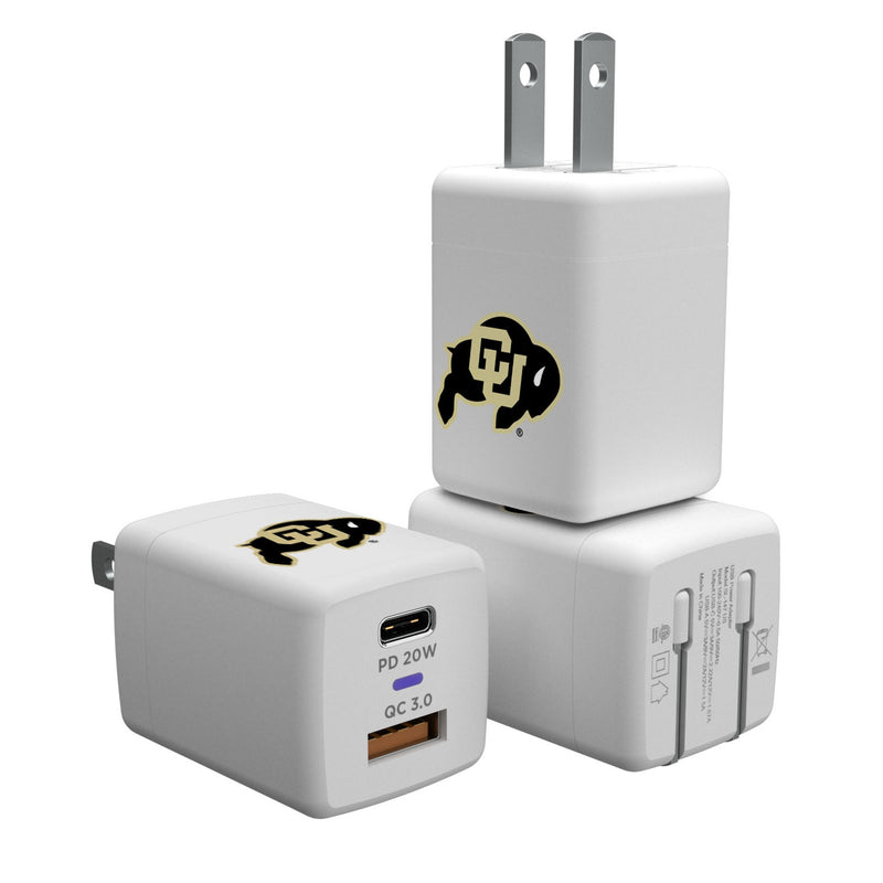 University of Colorado Buffaloes Insignia USB A/C Charger