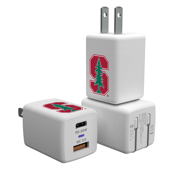 Stanford University Cardinal Insignia USB A/C Charger
