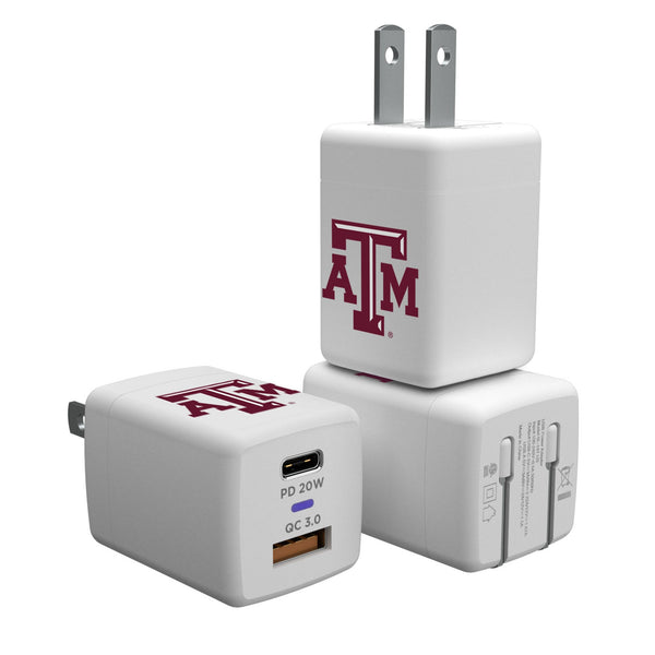 Texas A&M University Aggies Insignia USB A/C Charger