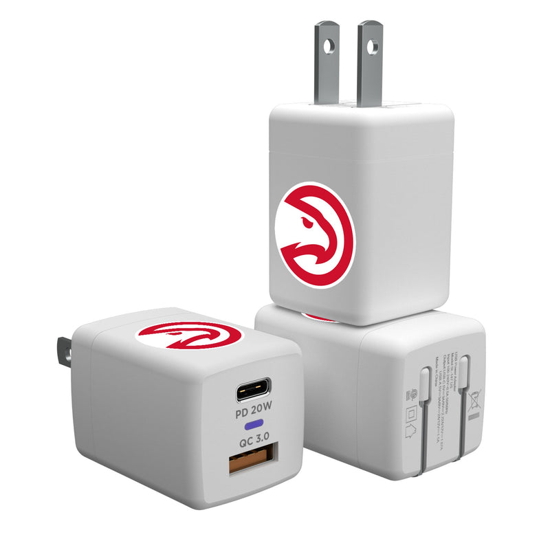 Atlanta Hawks Insignia USB A/C Charger