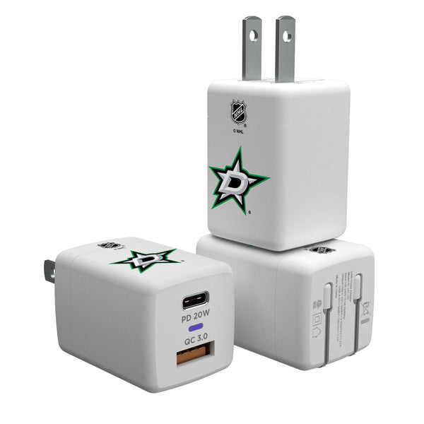 Dallas Stars Insignia USB A/C Charger