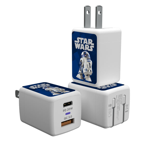 Star Wars R2-D2 Color Block USB A/C Charger