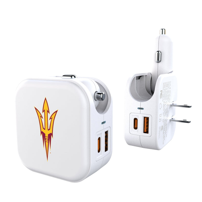 Arizona State University Sun Devils Insignia 2 in 1 USB Charger