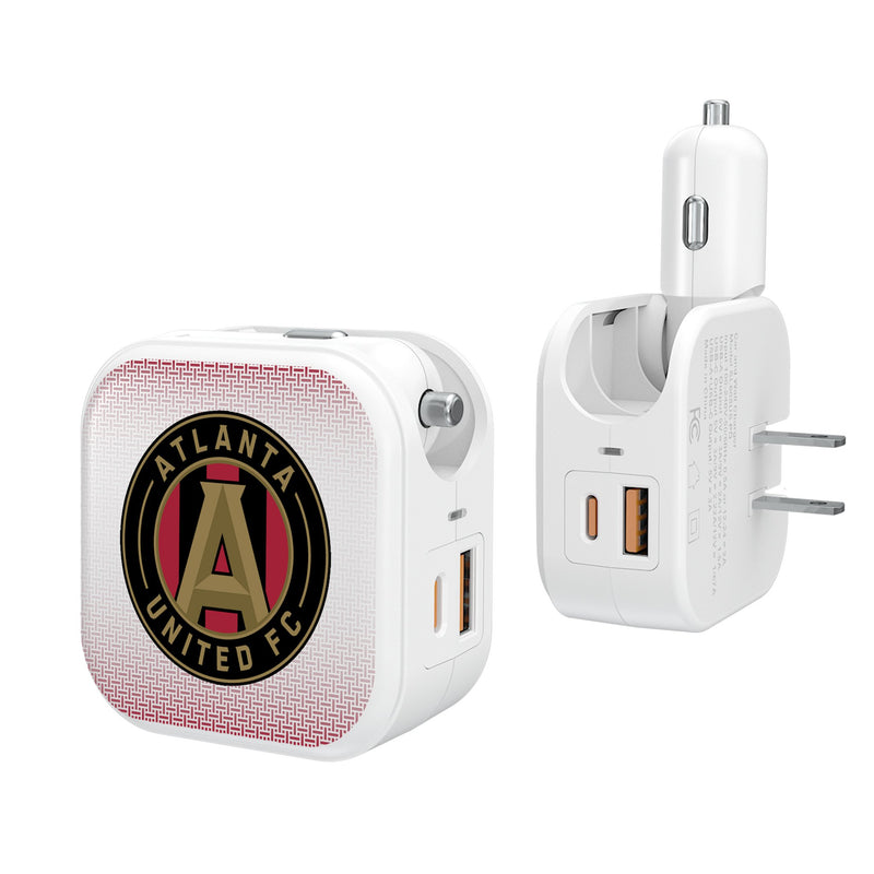 Atlanta United FC  Linen 2 in 1 USB Charger