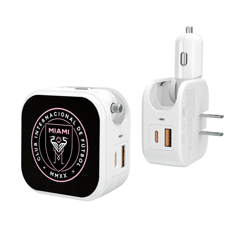 Inter Miami CF  Solid 2 in 1 USB Charger