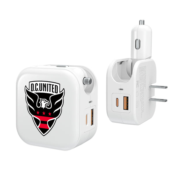 DC United  Insignia 2 in 1 USB Charger
