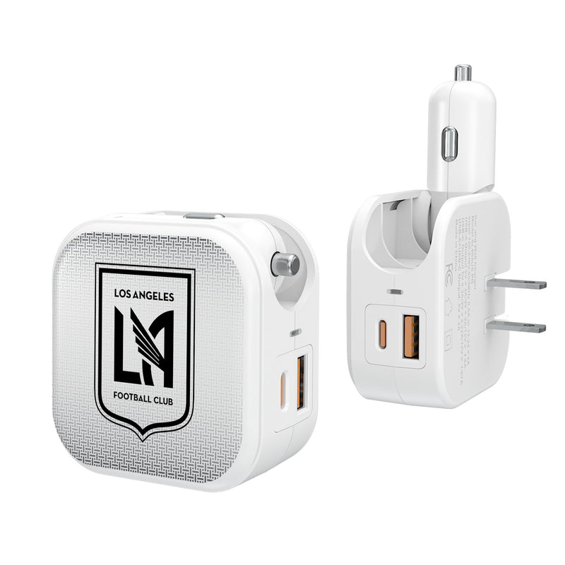 Los Angeles Football Club   Linen 2 in 1 USB Charger