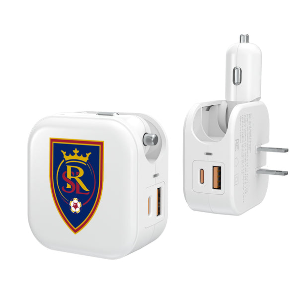 Real Salt Lake   Insignia 2 in 1 USB Charger