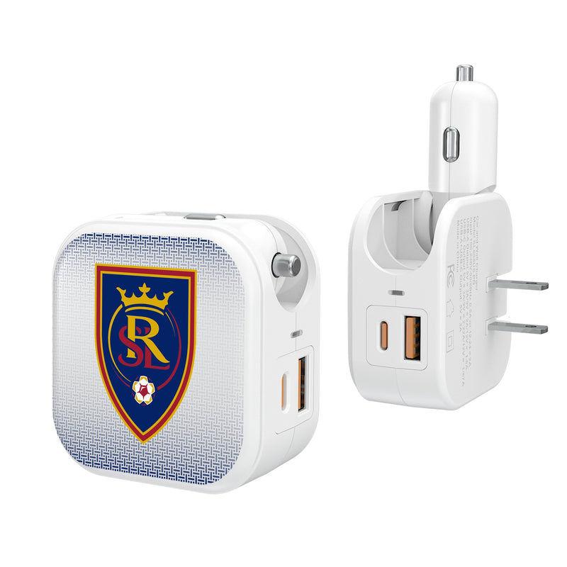 Real Salt Lake   Linen 2 in 1 USB Charger