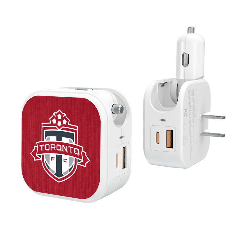 Toronto FC   Solid 2 in 1 USB Charger