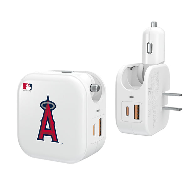 Los Angeles Angels Insignia 2 in 1 USB Charger