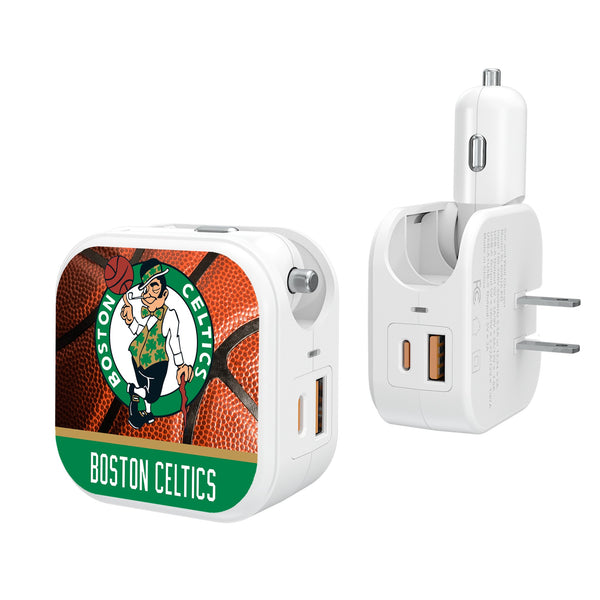 Boston Celtics Basketball 2 in 1 USB Charger