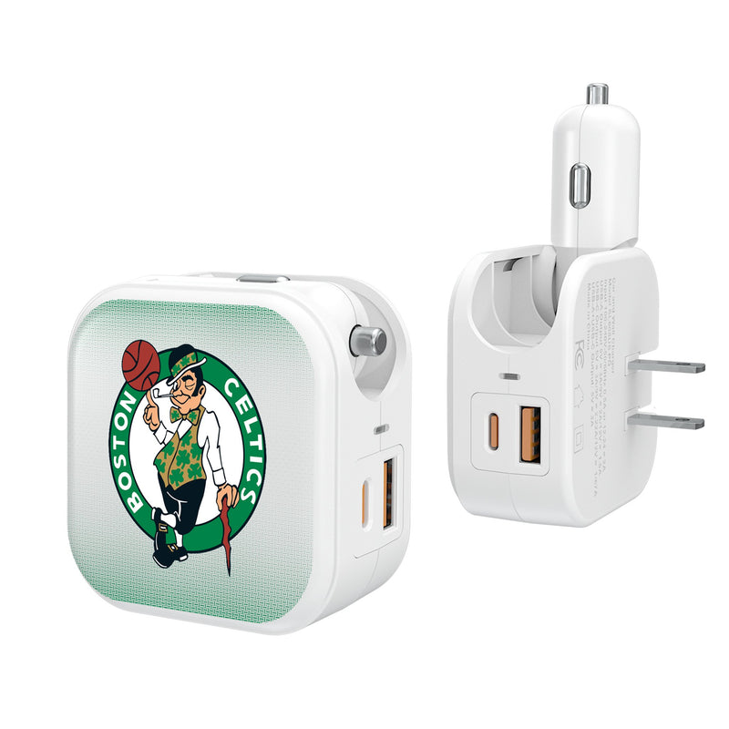 Boston Celtics Linen 2 in 1 USB Charger