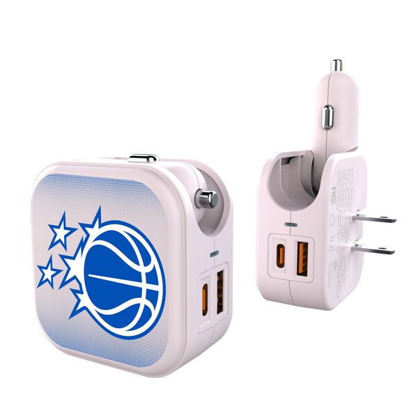 Orlando Magic Linen 2 in 1 USB Charger