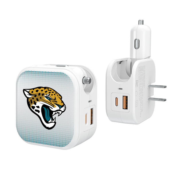 Jacksonville Jaguars Linen 2 in 1 USB Charger