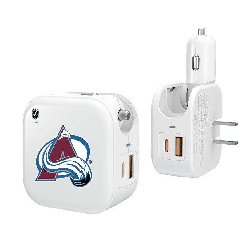 Colorado Avalanche Insignia 2 in 1 USB Charger