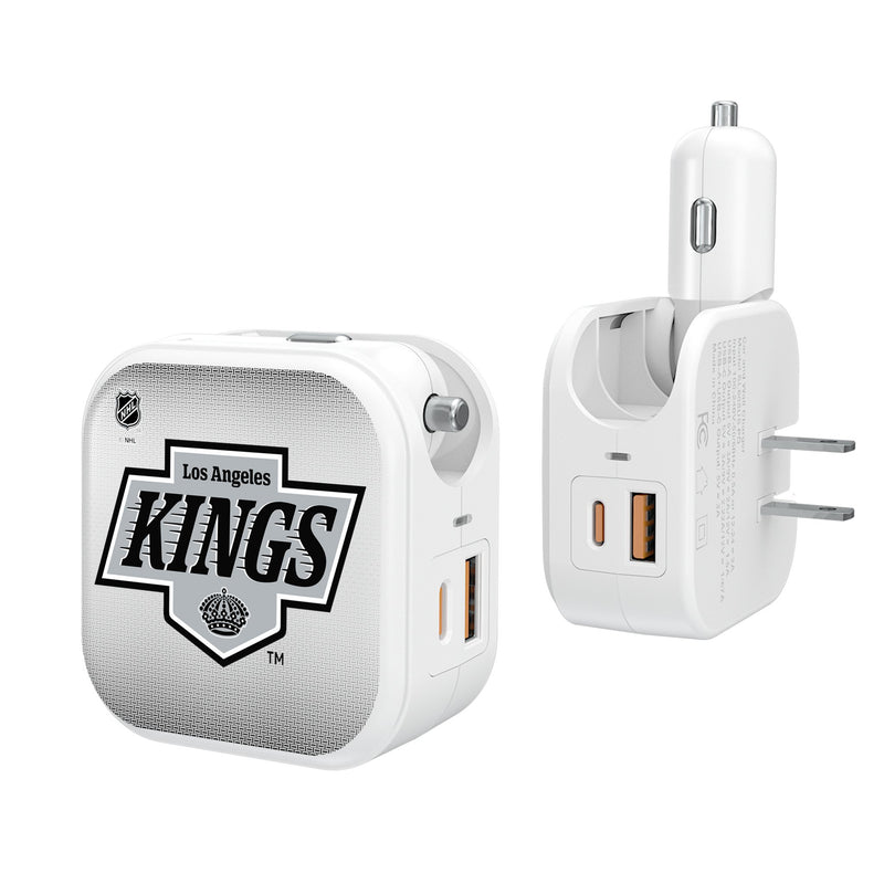 LA Kings Linen 2 in 1 USB Charger