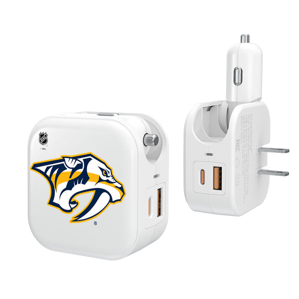 Nashville Predators Insignia 2 in 1 USB Charger