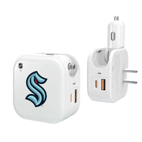 Seattle Kraken Insignia 2 in 1 USB Charger