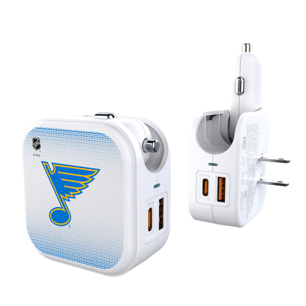St. Louis Blues Linen 2 in 1 USB Charger