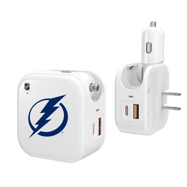 Tampa Bay Lightning Insignia 2 in 1 USB Charger