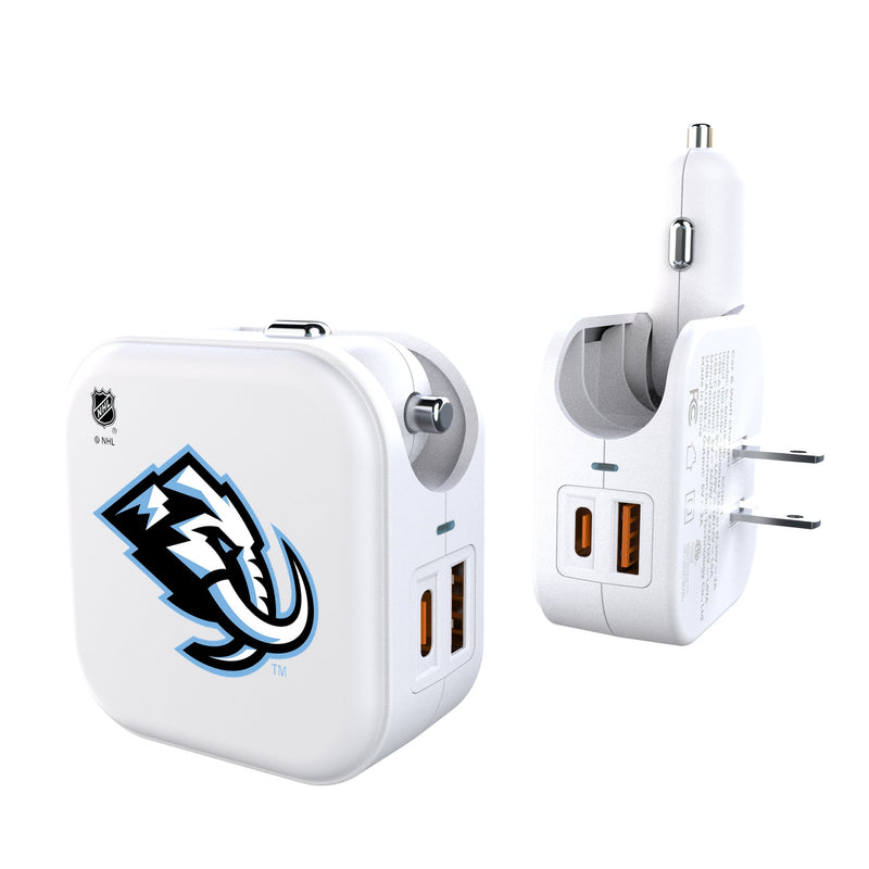 Utah Mammoth Insignia 2 in 1 USB Charger