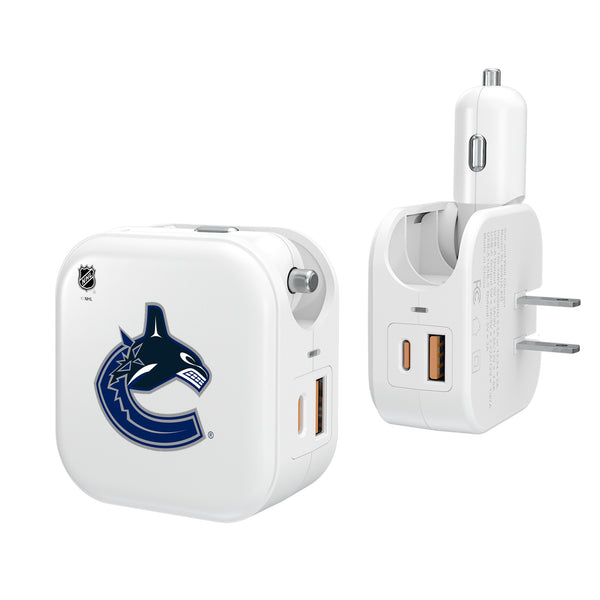 Vancouver Canucks Insignia 2 in 1 USB Charger