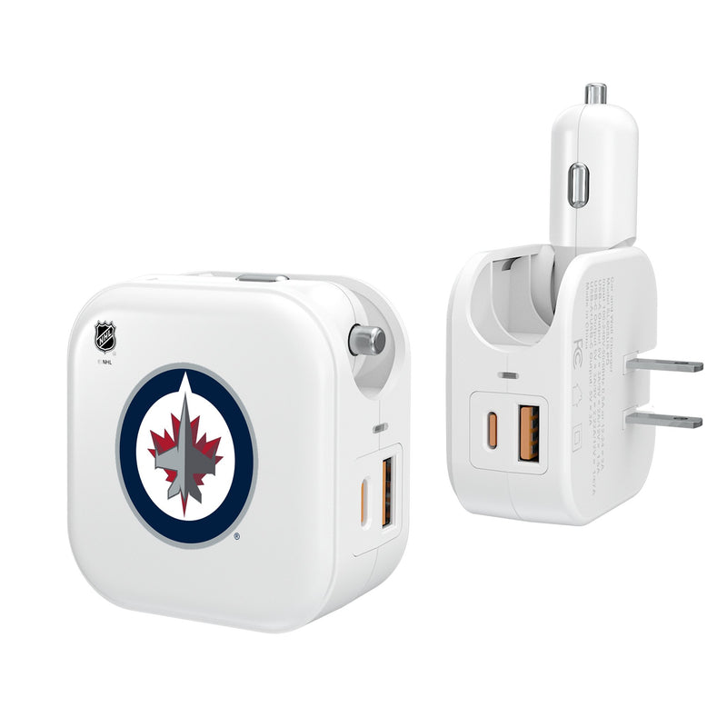 Winnipeg Jets Insignia 2 in 1 USB Charger