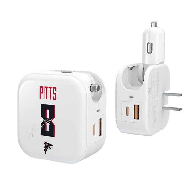 Kyle Pitts Atlanta Falcons 8 Ready 2 in 1 USB Charger