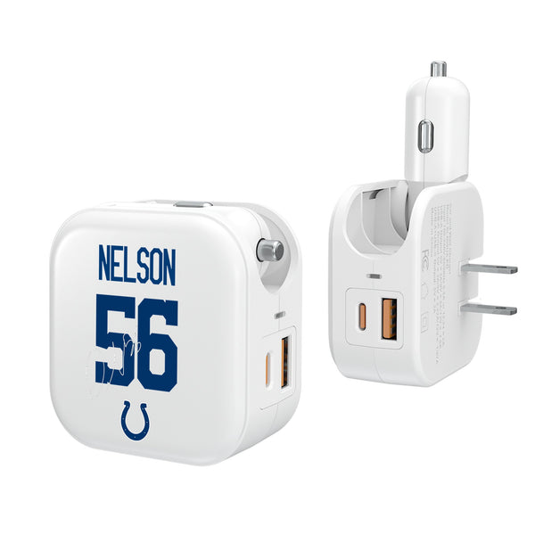 Quenton Nelson Indianapolis Colts 56 Ready 2 in 1 USB Charger