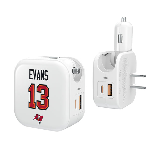 Mike Evans Tampa Bay Buccaneers 13 Ready 2 in 1 USB Charger